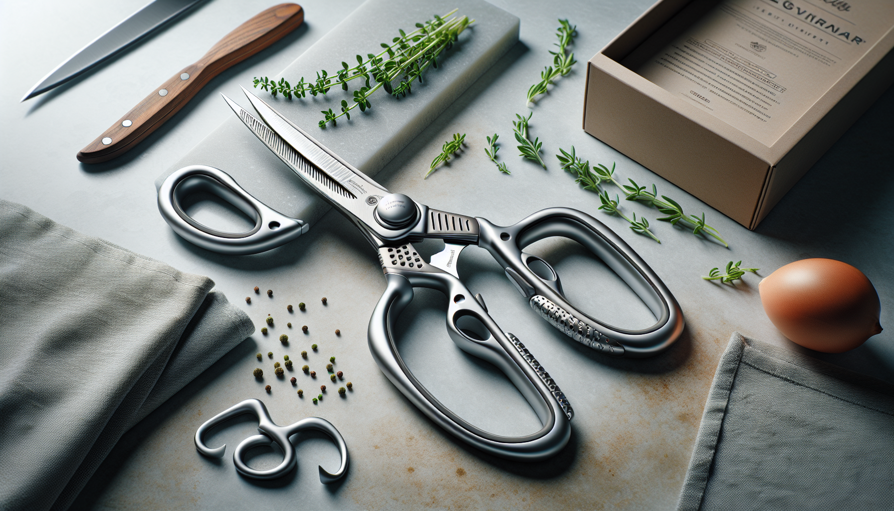 Ergonomic Kitchen Shears: Combining Comfort And Efficiency