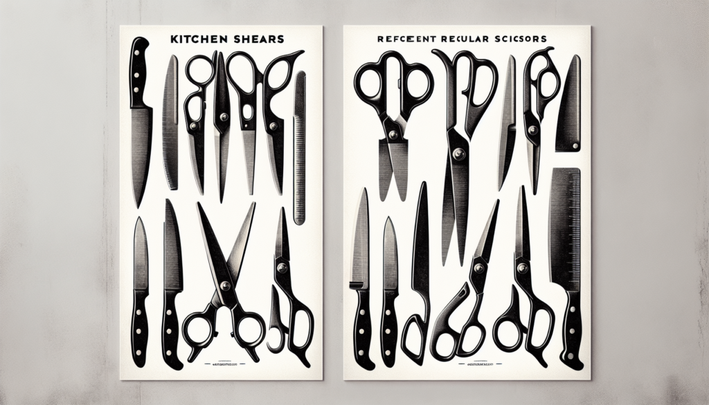 The Difference Between Kitchen Shears And Regular Scissors